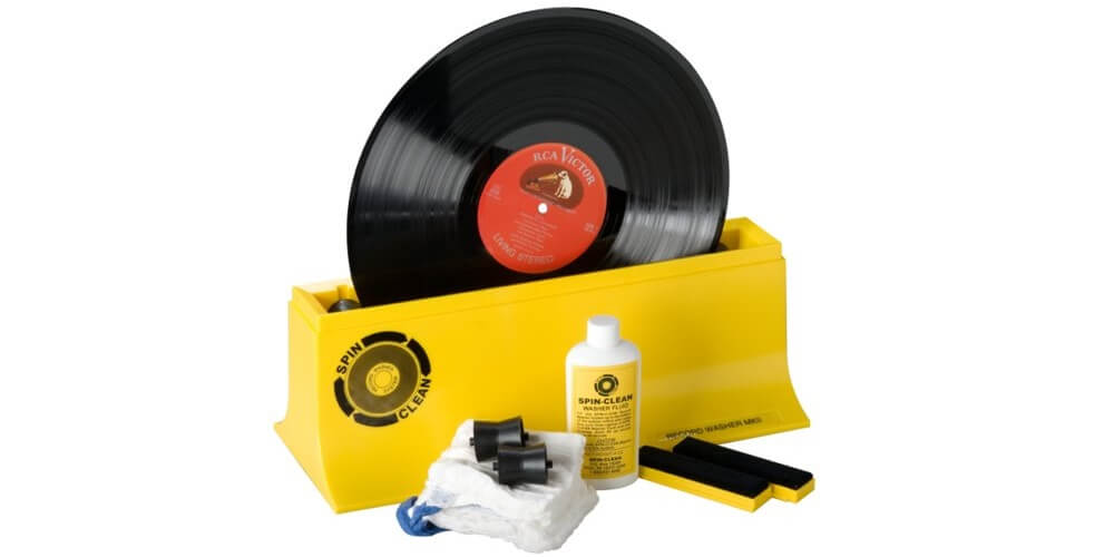 SPIN-CLEAN - quick cleaning with STARTER KIT VINYL WASHER SYSTEM Mk2