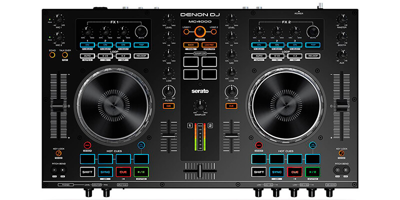 Denon DJ MC4000 | Premium 2-Channel DJ Controller