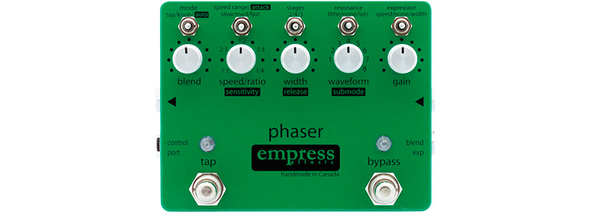 Empress Effects Phaser Guitar Effects Pedal