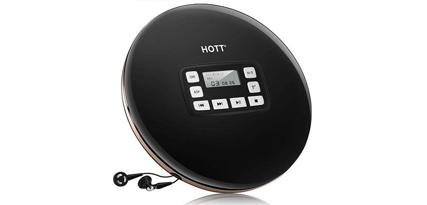 HOTT Portable CD Player Bluetooth for Car