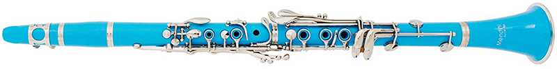 Mendini MCT-SB+SD+PB Sky Blue ABS B Flat Clarinet