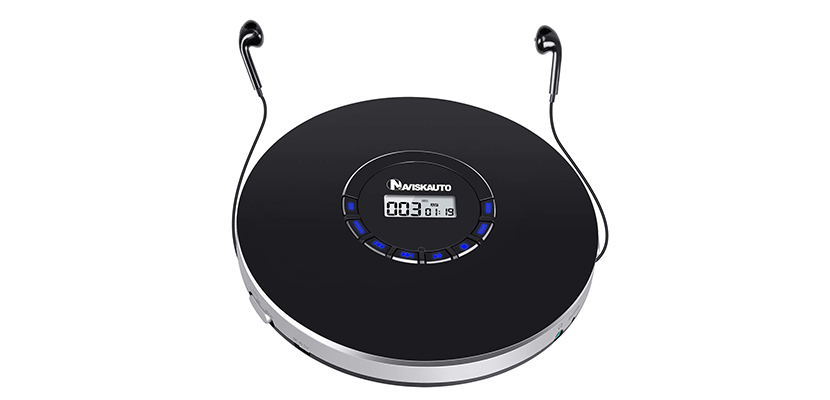 NAVISKAUTO Rechargeable Portable CD Player