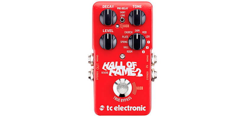 TC Electronic Hall of Fame 2 Reverb Pedal