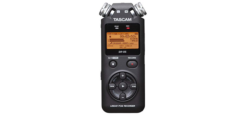 Tascam DR-05V2 Portable Studio Recorder