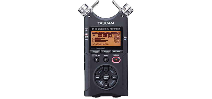 Tascam DR-40 4-Track Portable Digital Audio Recorder