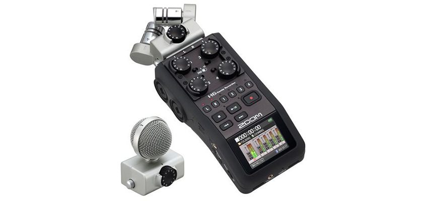 Zoom H6 Six-Track Portable Recorder