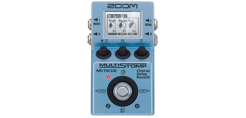 Zoom ZMS70CDR Chorus/Delay/Reverb Pedal