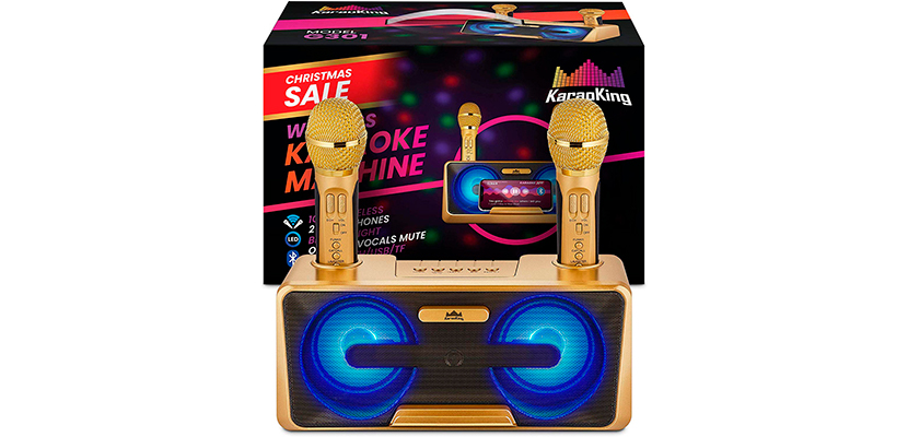 EARISE T29 Pro Kids Karaoke Machine with 2 Microphones