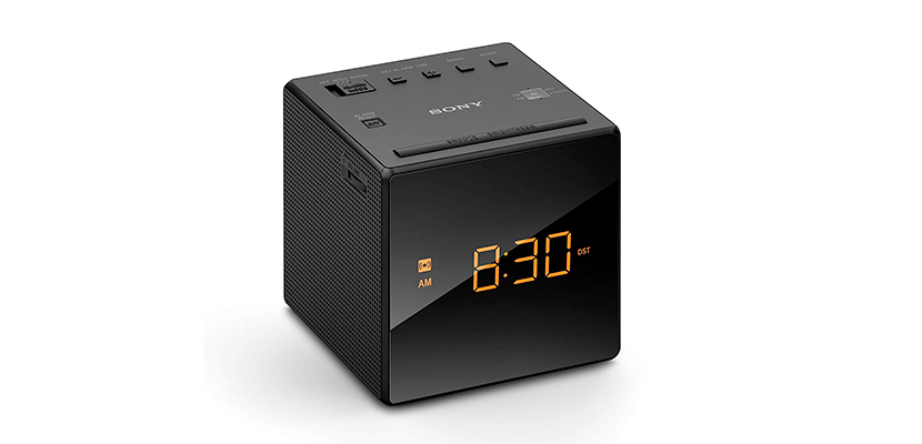 Sony ICFC-1 Alarm Clock Radio LED Black