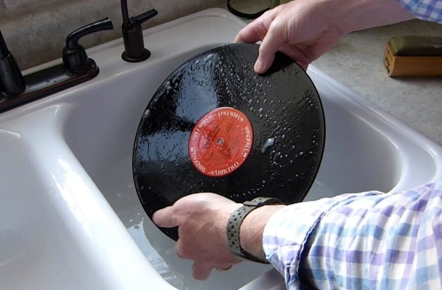 How to Clean Vinyl Records with Soap and Water