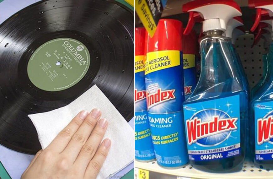 How to Clean Vinyl Records with Windex