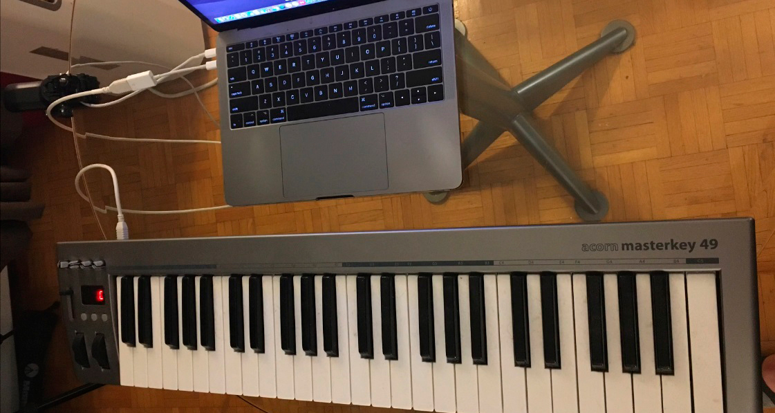 Using MIDI Keyboard with Garageband
