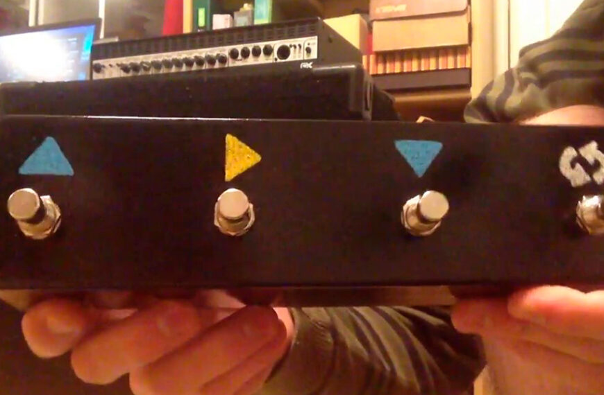 DIY MIDI Foot Controller