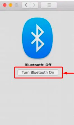 Turn Bluetooth On